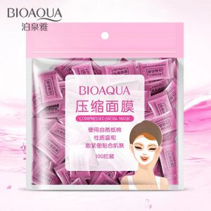 BIOAQUA - Compressed Facial Mask Sheets (50 pcs)